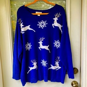 Woman’s CJ Banks 2X Christmas sweater